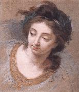 VIGEE-LEBRUN, Elisabeth Woman's Head iy Spain oil painting artist